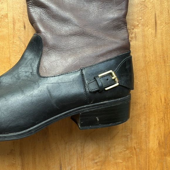 Ralph Lauren two toned boots size 10b - Picture 4 of 7